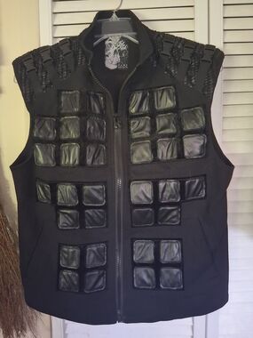 Men's Punk Rave Punk Gothic Post Apocalytic Style Vest